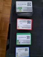 Ab 1.-Pokémon 492x Online Codekarten (gemischt)