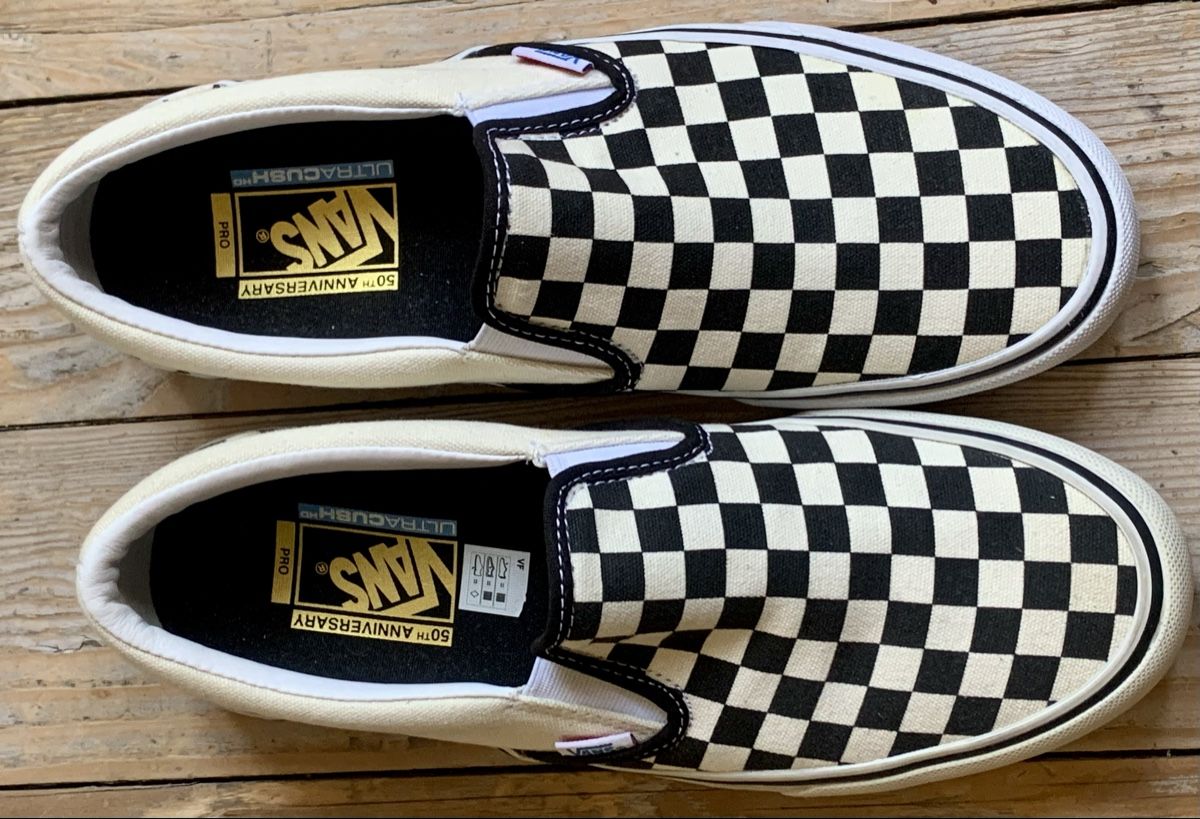 Vans Scarpe da uomo: VANS 50th Anniversary Slip-On Pro – Nuovo e nell'imballaggio originale da Bern venduto da SaleOutPhil 1
