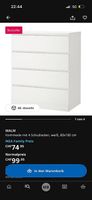 Malm cassettiera con 4 cassetti