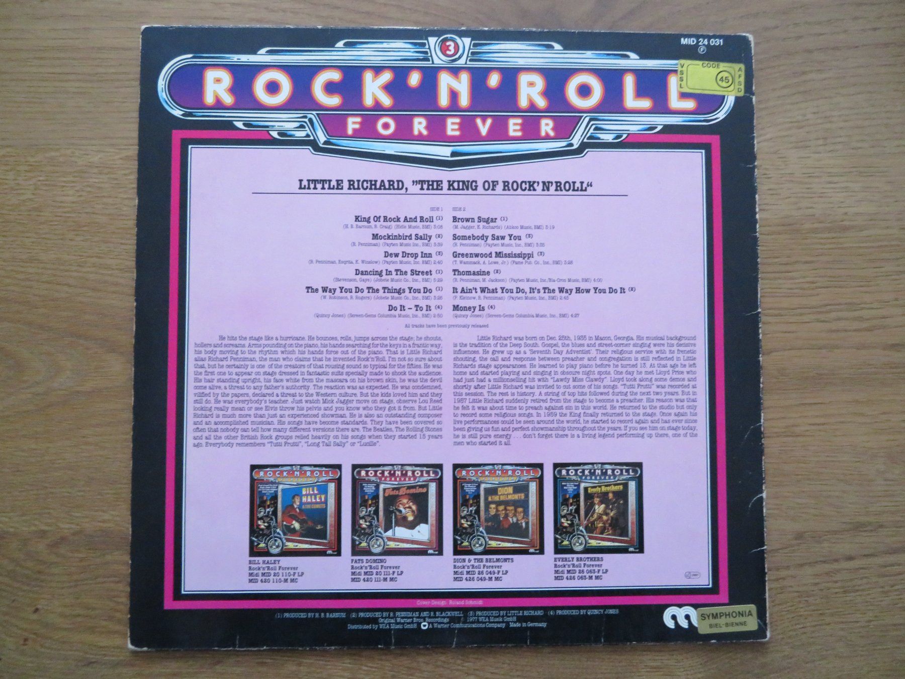 Dischi in vinile: LITTLE RICHARD FOREVER – Usato da Zürich venduto da max_cp5f 1