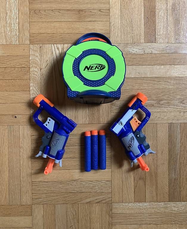 Giocattoli: NERF pistole e bersaglio – Usato da Rancate venduto da mic_7bfw