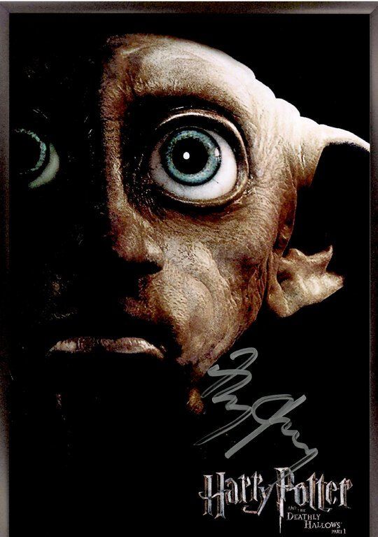 Autografi: HARRY POTTER DOBBY Toby JONES / TOP AUTOGRAMM – Usato da Egg b. Zürich venduto da Dbunny