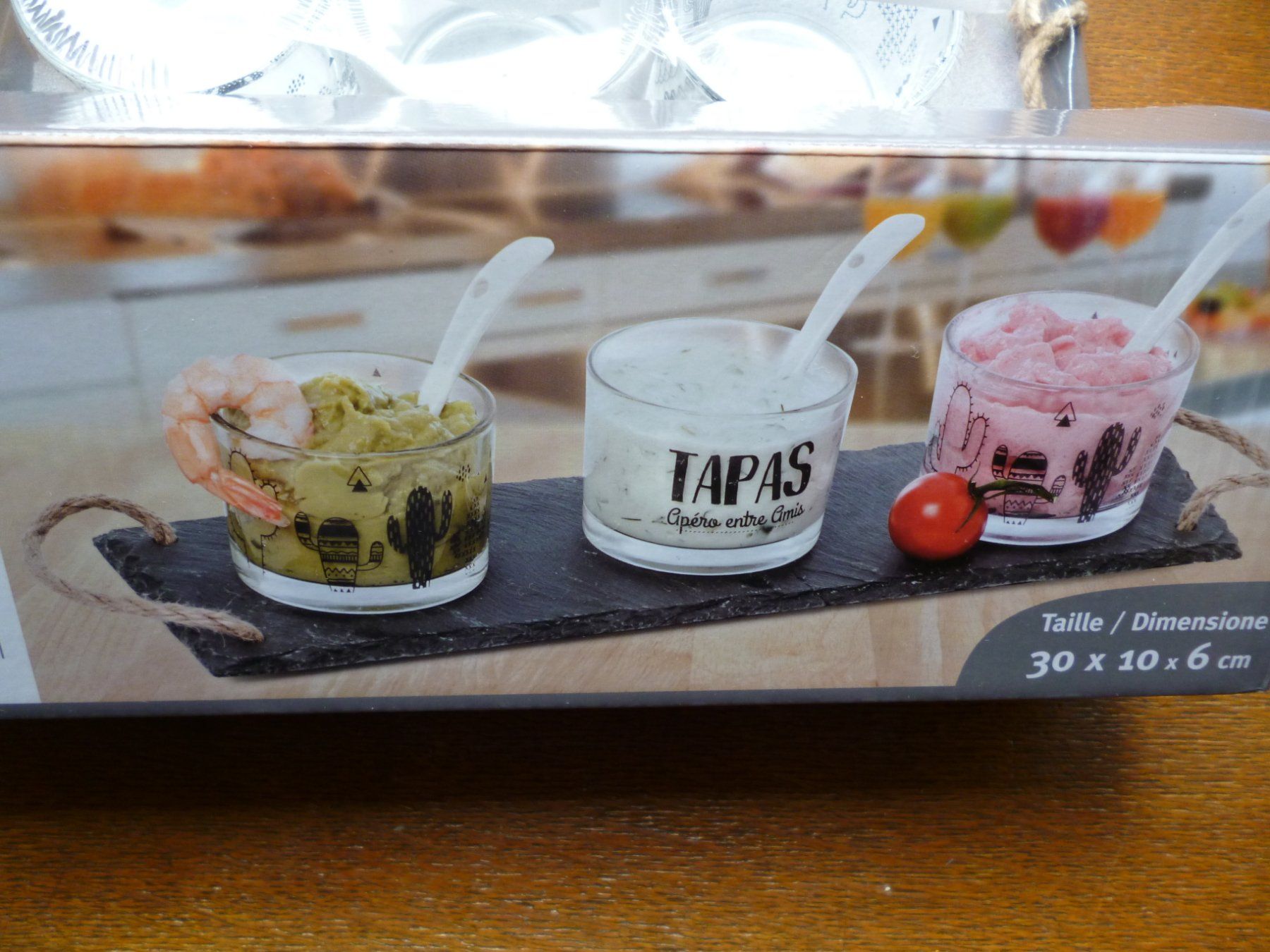 Set di piatti: Apéritif- / Tapas- Set neu / neuf – Nuovo e nell'imballaggio originale da Lully FR venduto da sab14 3