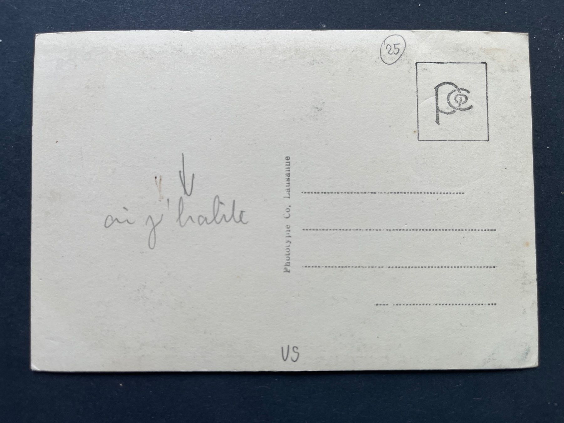 Cartoline postali: Simplon-Dorf, Fletschhorn / Ansicht ca 1940 – Usato da Ostermundigen venduto da DaxKarten-75 1