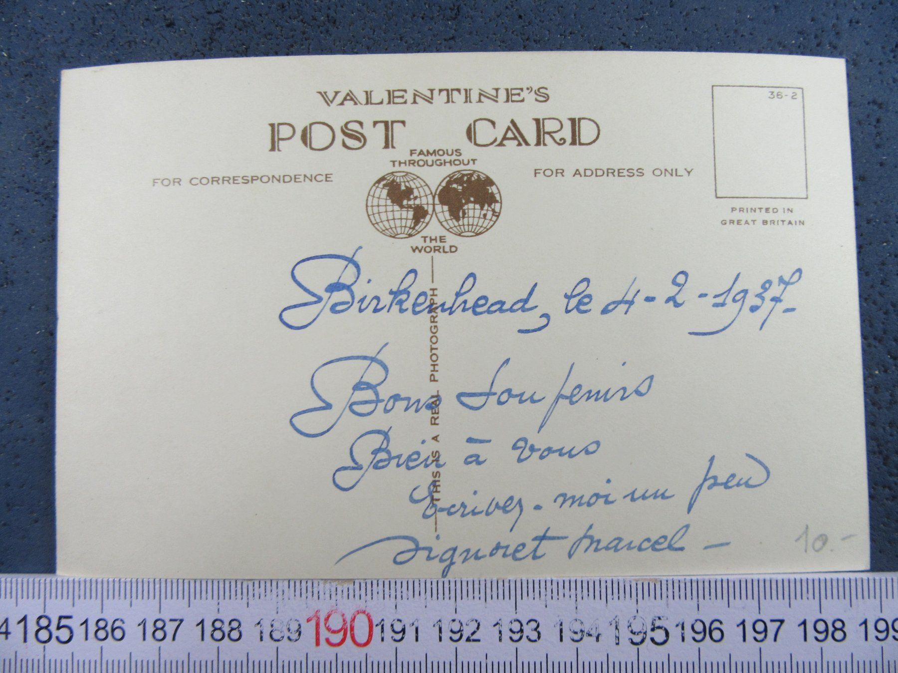 Cartoline postali: AUTO AK OLDTIMER LIVERPOOL MERCSEY-TUNNEL 1937 – Usato da Ettingen venduto da Hausi4711 2