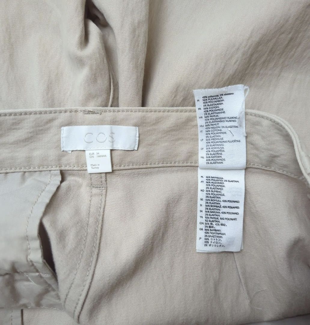 Cos Pantaloni: COS, Pantalon Beige, Taille 34 - État impeccable – Nuovo (secondo la descrizione) da Le Locle venduto da sAm_2112 1
