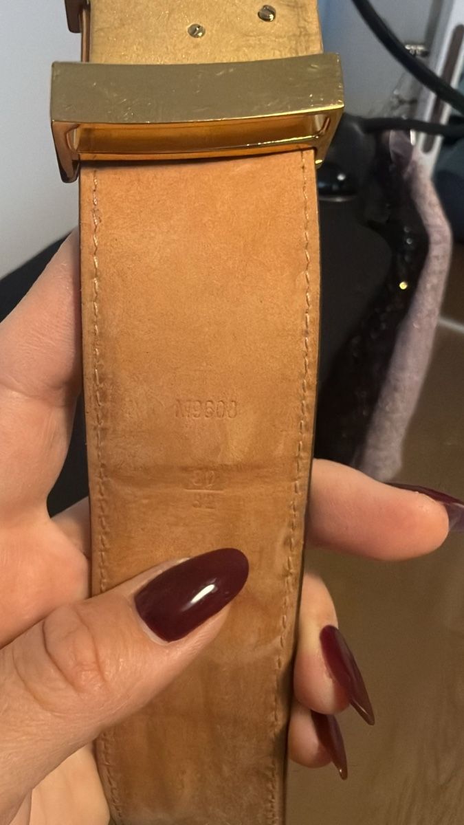 Louis Vuitton Cinture: Louis Vuitton Monogram Belt. Size 80/34. Great Condition! – Nuovo (secondo la descrizione) da Zürich venduto da ele_5wrd 4