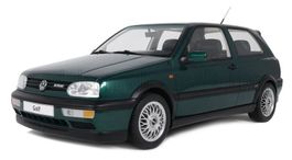 VOLKSWAGEN - GOLF III VR6 1992 - GREEN MET 1/12 Otto NEU
