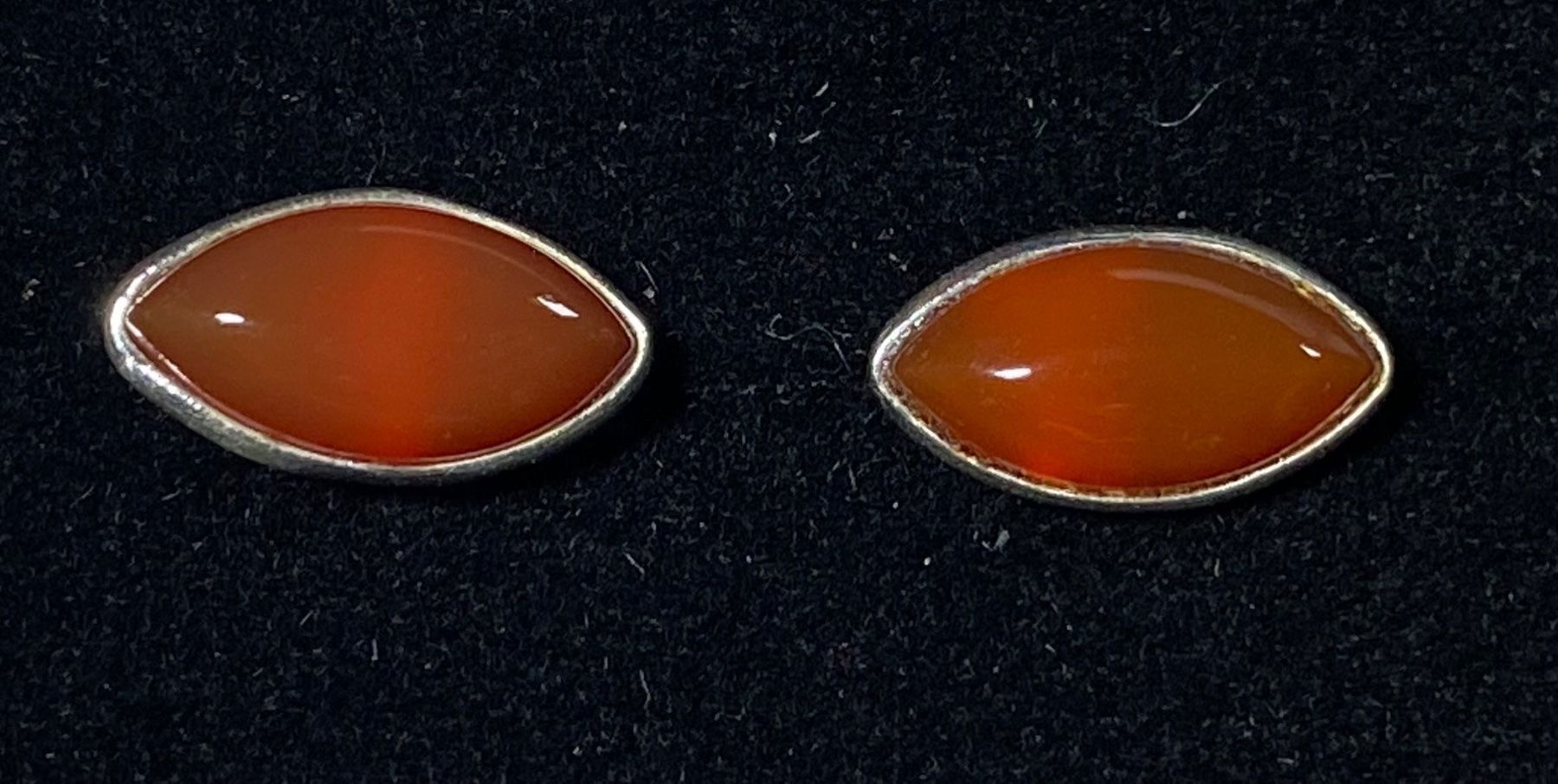 Orecchini pendenti & Orecchini a lobo: Roter Achat - schlichte Silber 925 Ohrstecker – Nuovo e nell'imballaggio originale da Laax venduto da kri_95f5 2