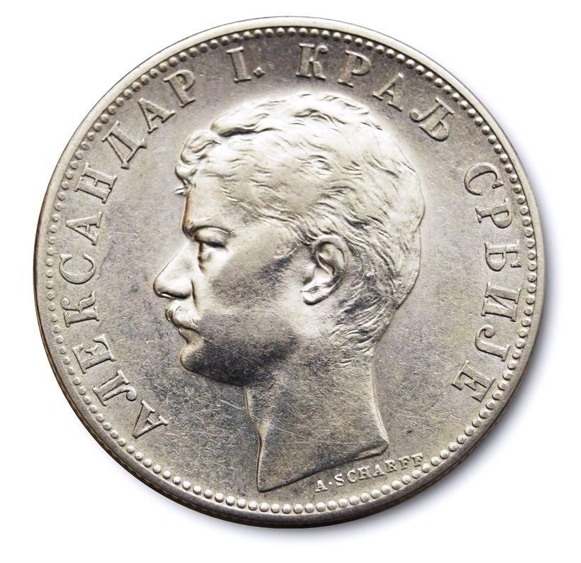 Tutti le monete: 2 DINAR 1897 Silber TOP – Usato da Flamatt venduto da samowarow 3