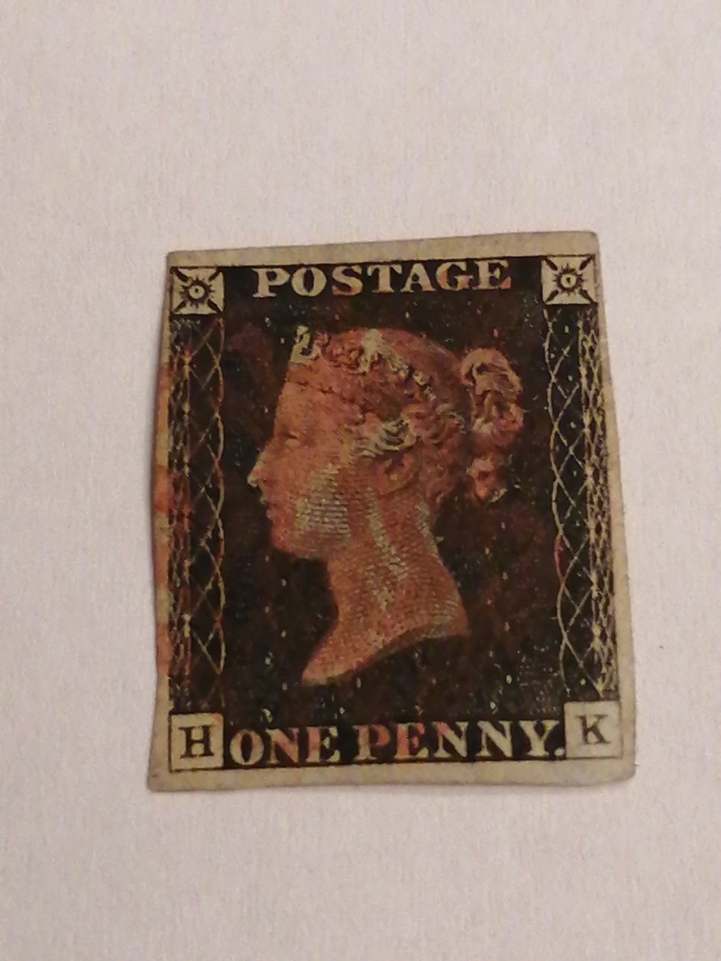 Tutti i francobolli: One Penny Black 1840, Platte 4 – Usato da Happerswil venduto da tschergi