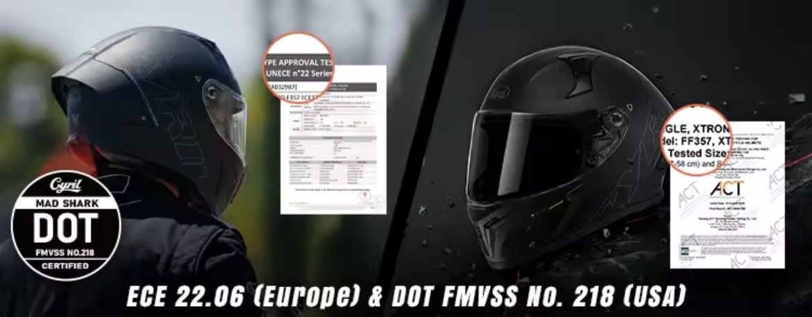 Caschi & visiere: Full-Face Motorradhelm ECE 22.06 – Nuovo e nell'imballaggio originale da Suhr venduto da sjay.Cv 1
