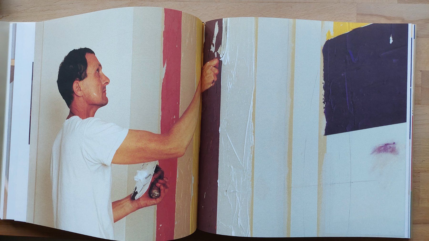 Bücher: Richard Jackson - Entstehung eines Wandbildes 1988 in Glarus – Gebraucht aus Obfelden von Foto_Bild_Kunst_Buch 6