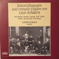 Konzertfantasien und virtuose Etüden von Liszt-Schülern (LP)