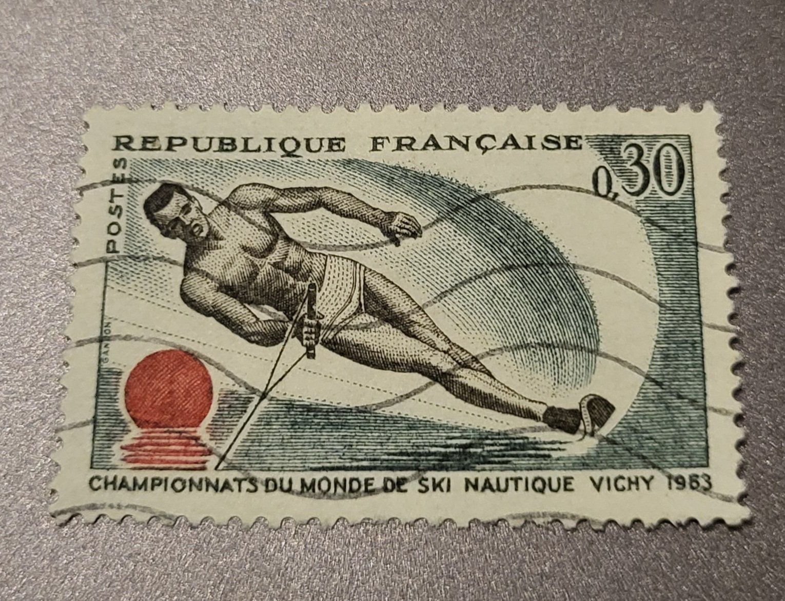 Tous les timbres: Frankreich 1963 briefmarke – D'occasion à St Gallen par Stampsalshobby