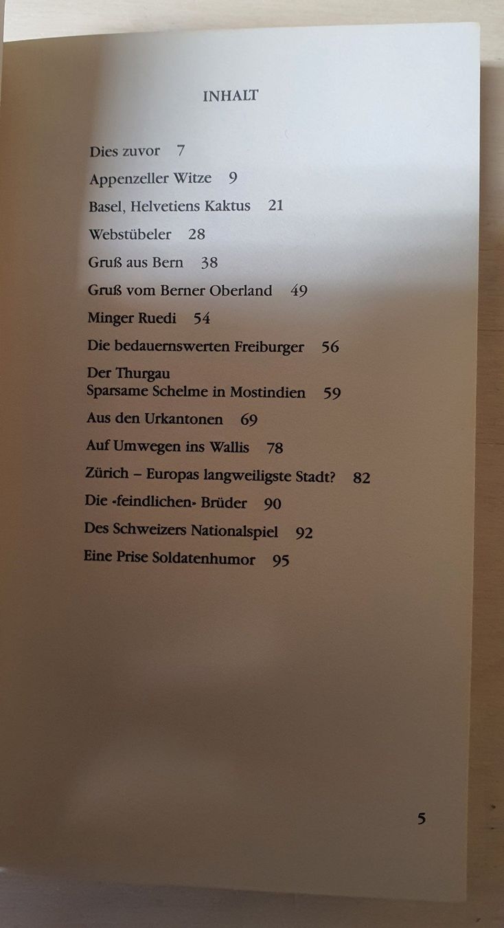 Libri: Schweizer Witz / 70. Tausend – Nuovo (secondo la descrizione) da Sisseln AG venduto da murmi83 1
