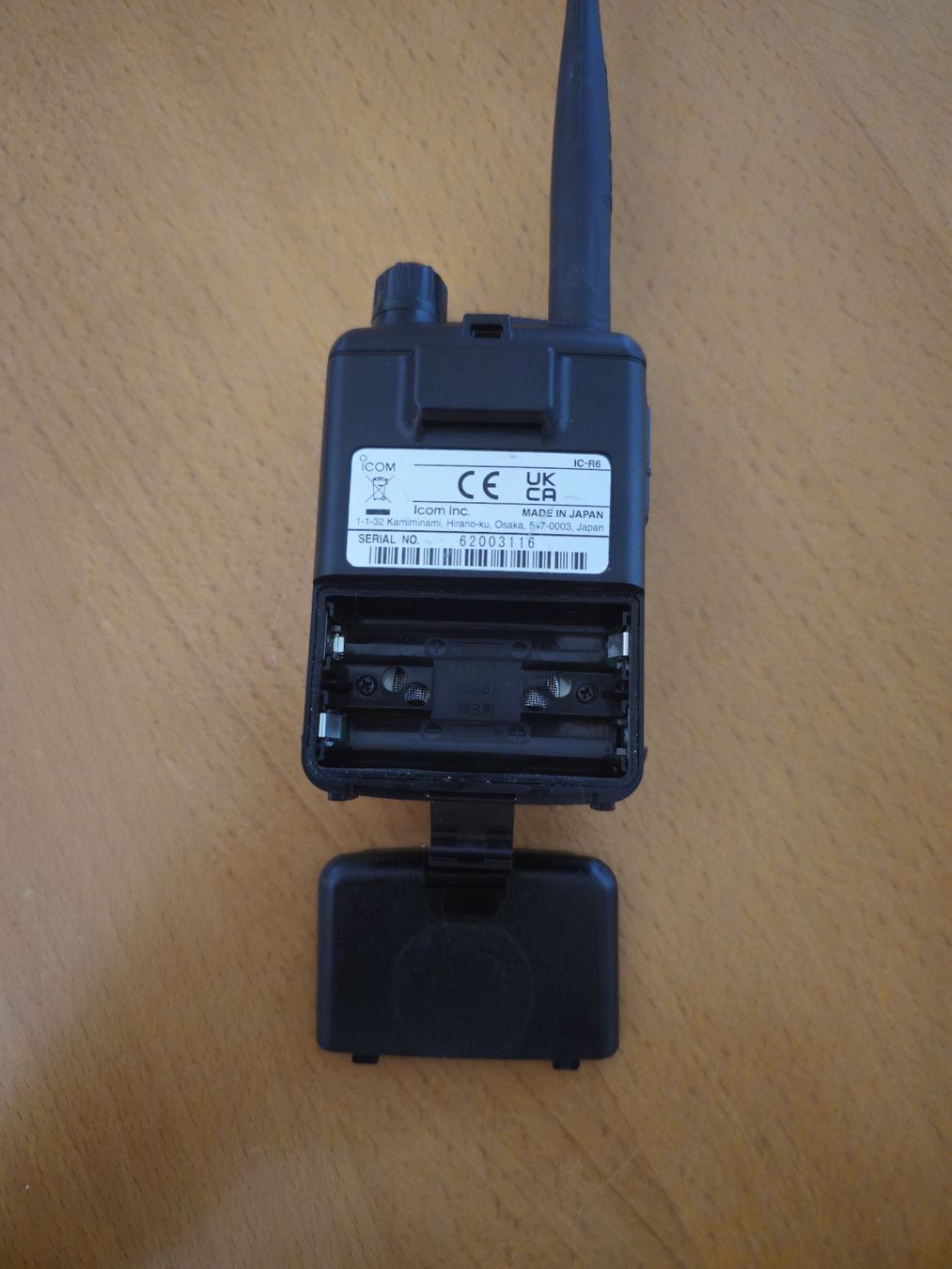 Icom Radiocomunicazione: Funkscaner ICOM IC-R6 – Usato da Bözberg venduto da Cumba 1
