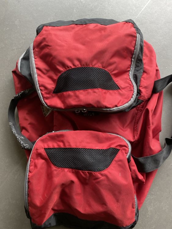 Borse: Sporttasche Reisetasche Rot/Schwarz Top Zustand! – Nuovo (secondo la descrizione) da Dallenwil venduto da kavogt6 3