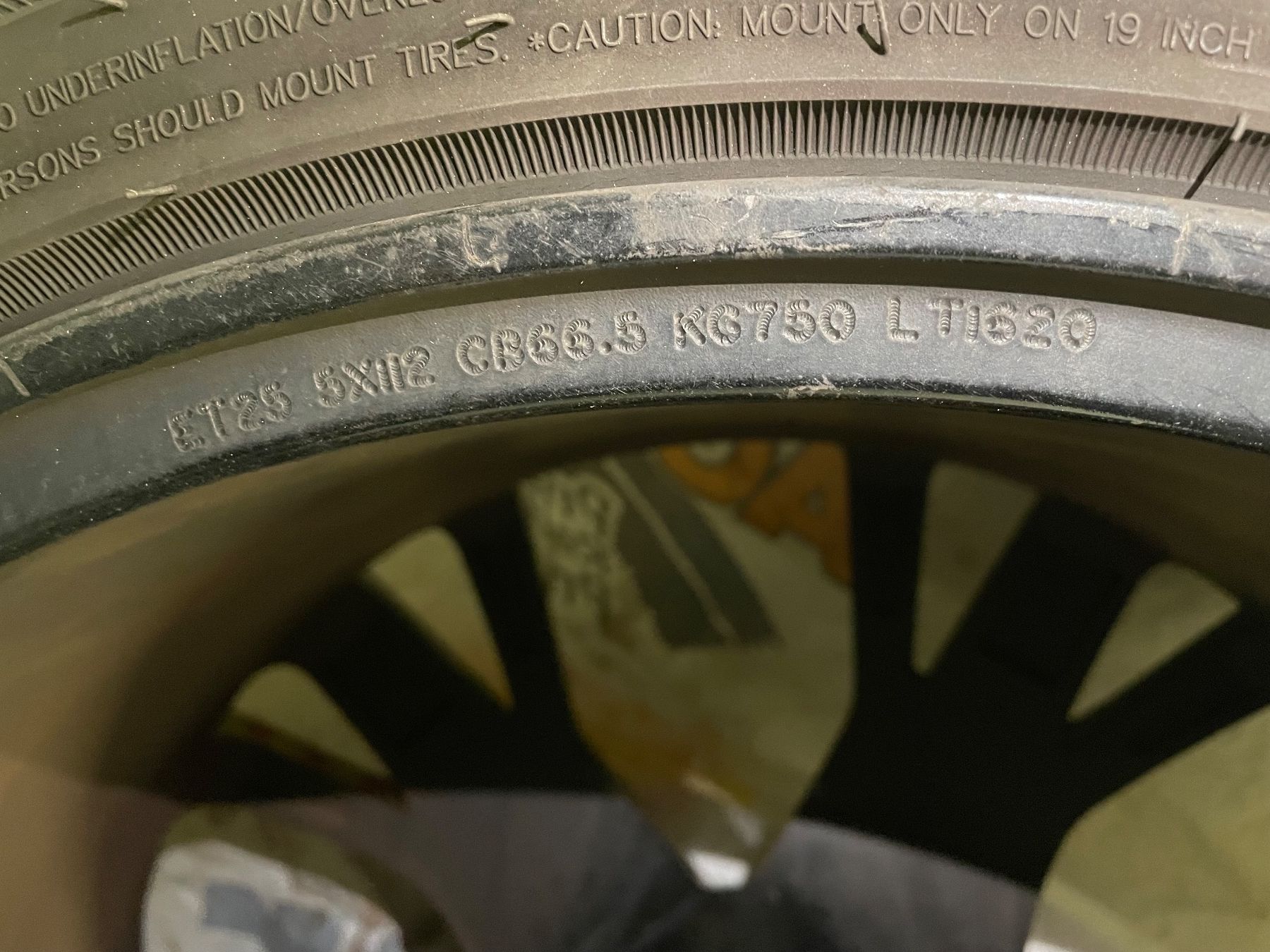 Volkswagen Cerchioni: Jantes VW 8,5JX19H2 – Usato da La Conversion venduto da loboDelavega 5