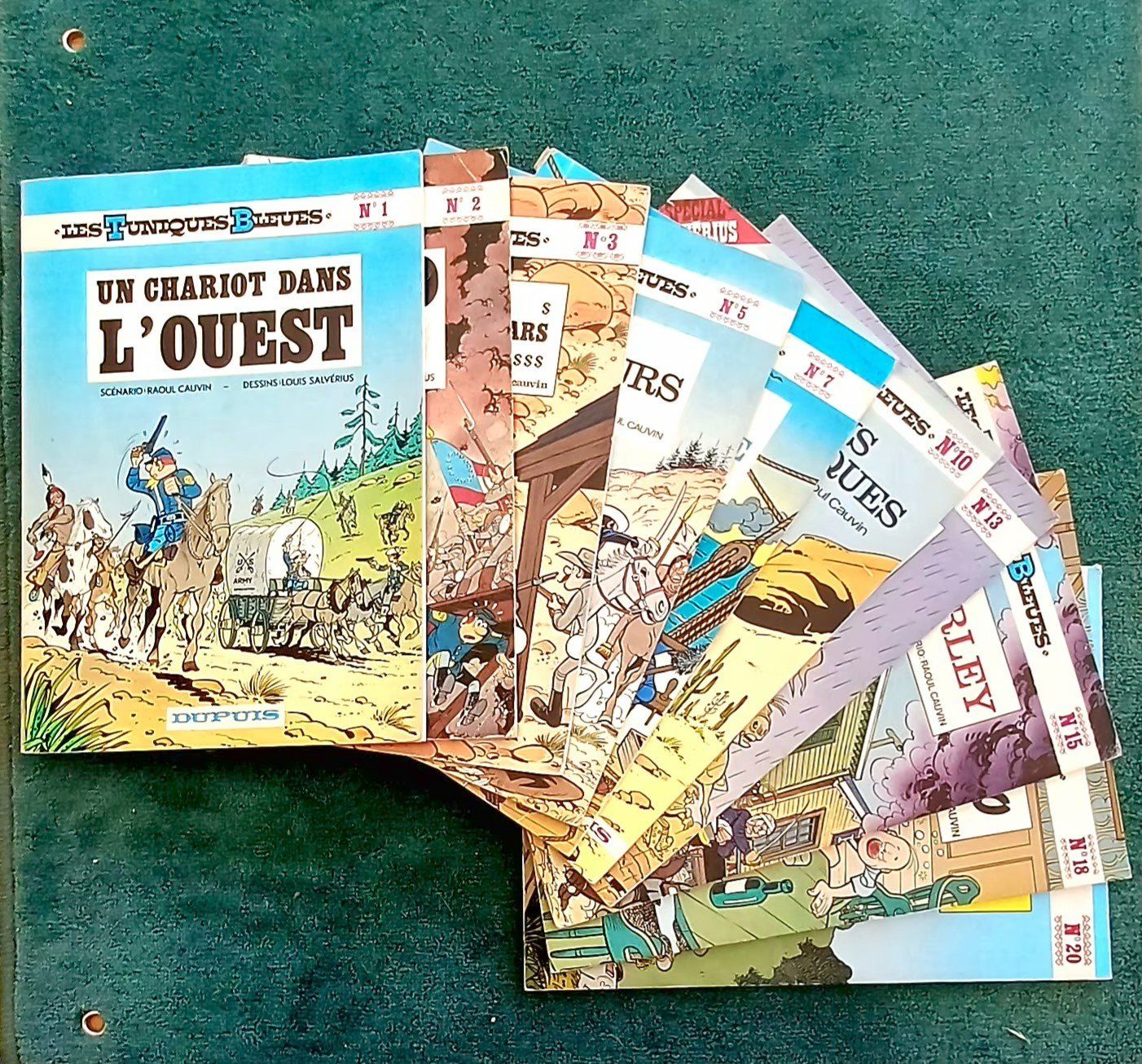 Fumetti: Collection 10 BD des tuniques bleues – Usato da Meyrin venduto da nicecool