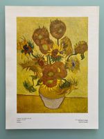 Vincent Van Gogh 3 Bilder Sonnenblume, Iris Blume, Meerblick