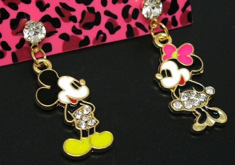 Orecchini pendenti & Orecchini a lobo: Mickey Minnie: boucles d'oreilles – Nuovo e nell'imballaggio originale da Lutry venduto da kylab7