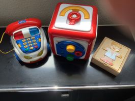 Set de Jouets/Spielzeug, Vintage, Chicco/Eichhorn