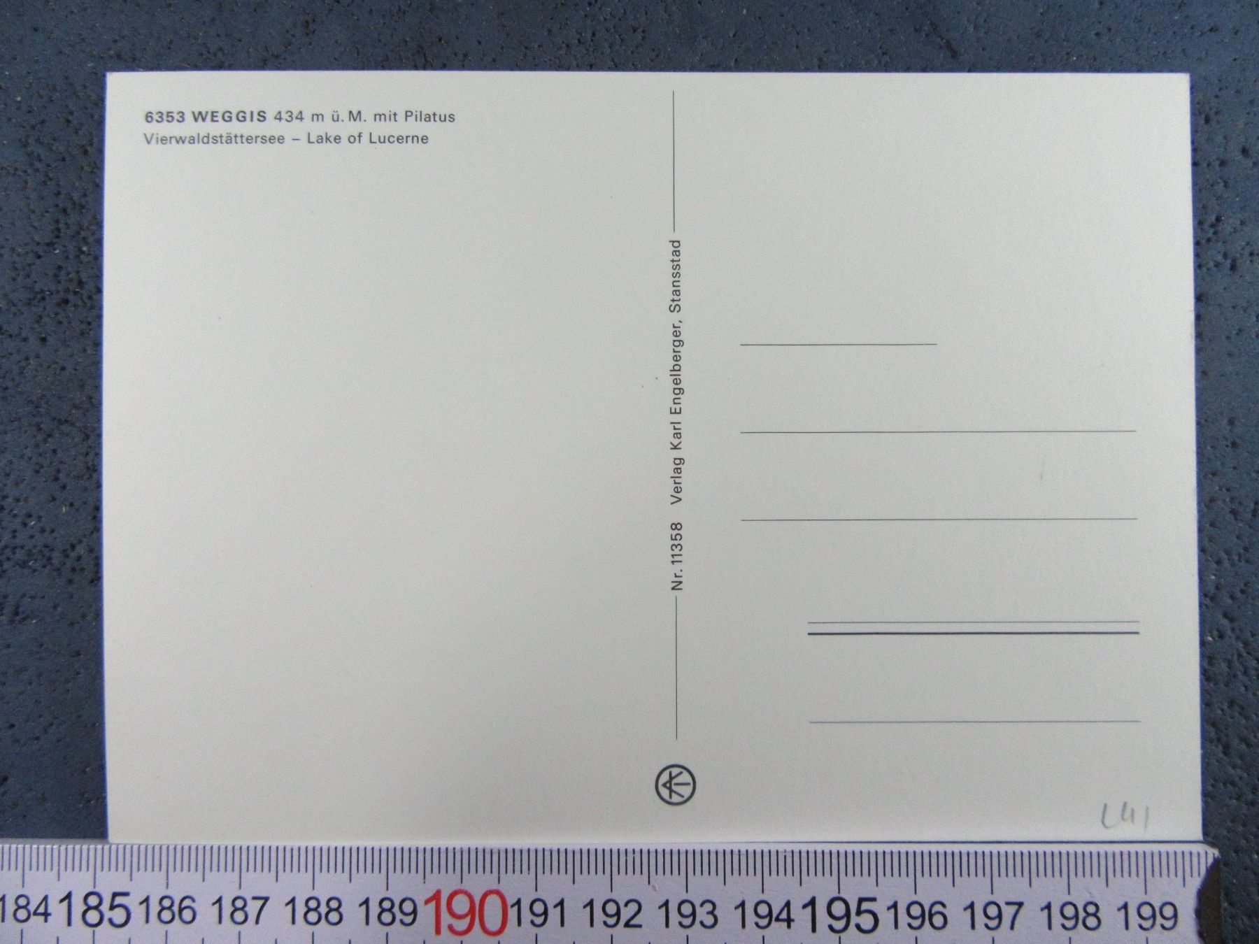 Cartoline postali: WEGGIS LU AK LUFTBILD VOGELSICHT – Nuovo (secondo la descrizione) da Ettingen venduto da Hausi4711 1