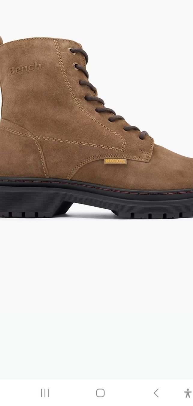 Scarpe da uomo: Bench. Schnürboot Grösse 43 neu,echtes Wildleder,braun-grau – Nuovo e nell'imballaggio originale da Untersiggenthal venduto da Mando2008 4