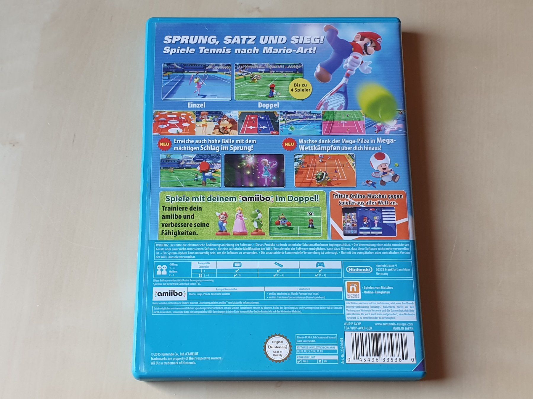 Nintendo Spiele: Mario Tennis Ultra Smash – Gebraucht aus Stansstad von collectorsshop 1