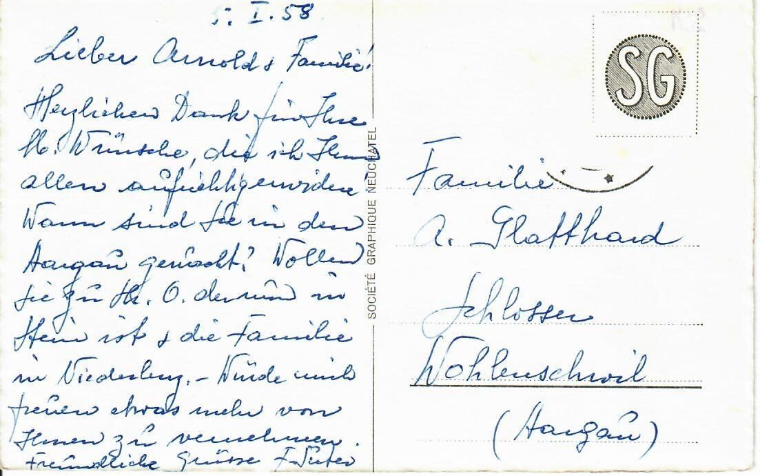 Ansichtskarten: Murten – Gebraucht aus Hochdorf von Ziegel-16 1