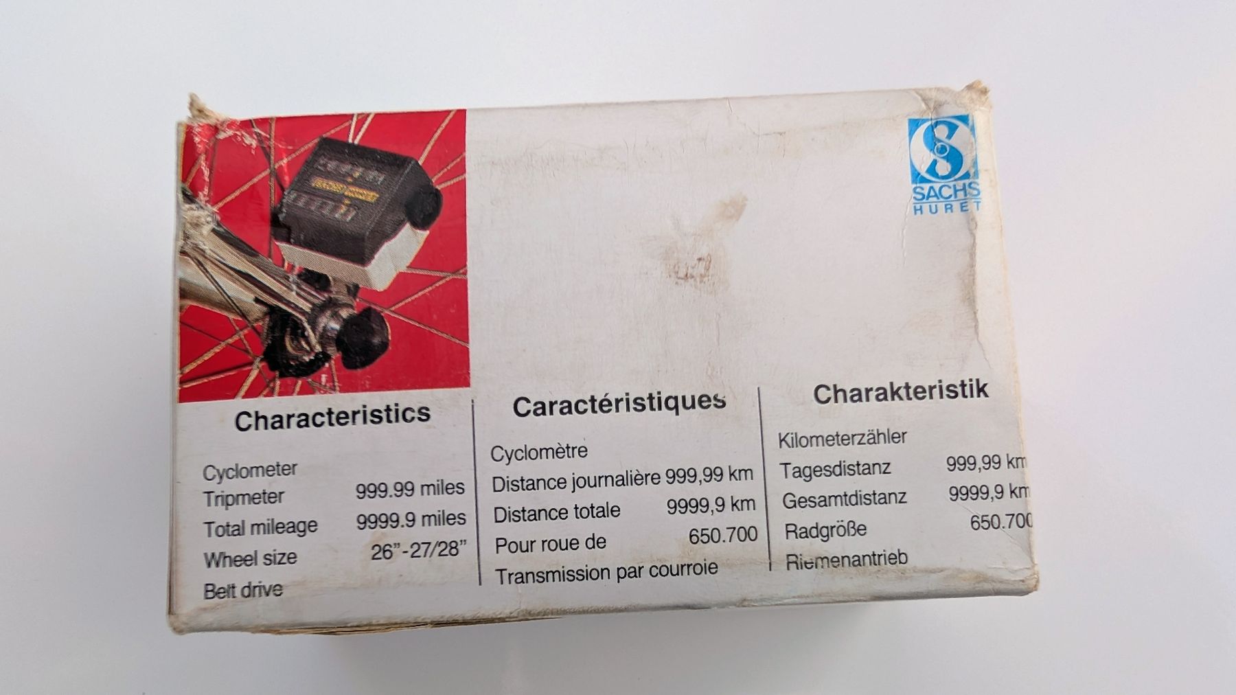 Messen: Vintage Sachs Huret Multito Cyclometer  – Neu und originalverpackt aus Oberriet SG von Bokost 6