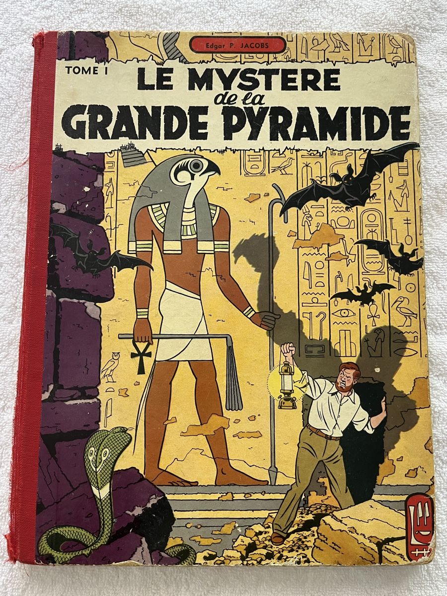 Fumetti: Blake & Mortimer, Le Mystère de la Grande Pyramide 1956 EO – Usato da Gockhausen venduto da London95