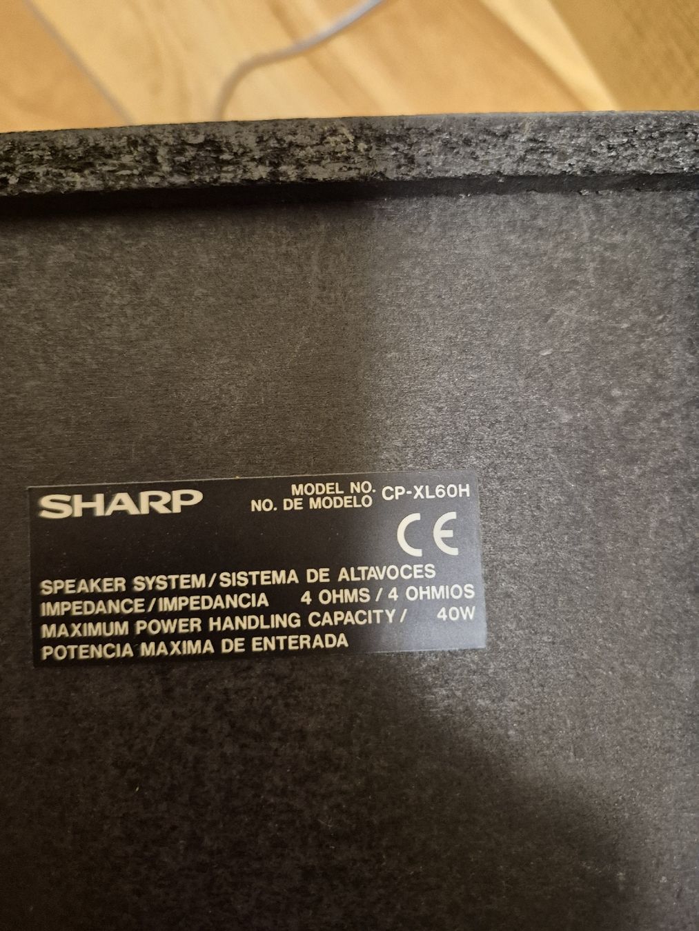 Sharp Casse acustiche: 2x Sharp 2 Weg Speaker's, Lautsprecher, Musikboxen – Usato da Lohn SH venduto da jer_xzw8 3