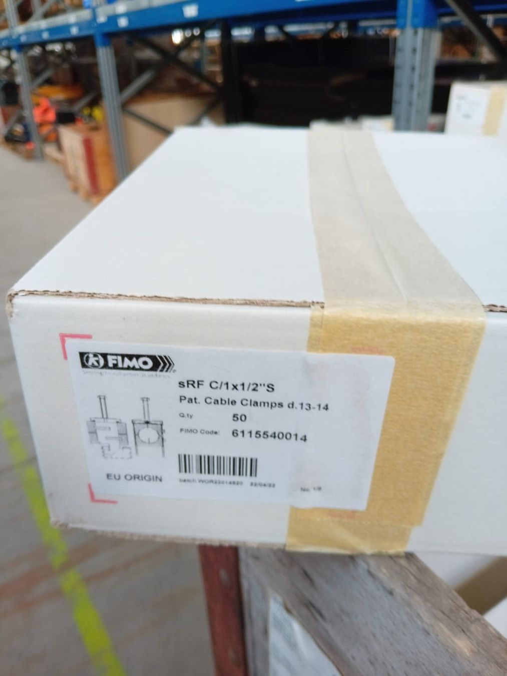 Wandhalterungen: FIMO sRF C/1x1/2 S 50 Stück – Neu (gemäss Beschreibung) aus Sursee von Network_41AG