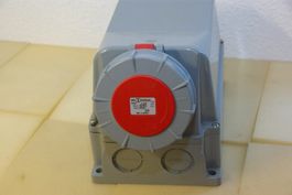 63A Wandsteckdose von ABL Sursum, grau
