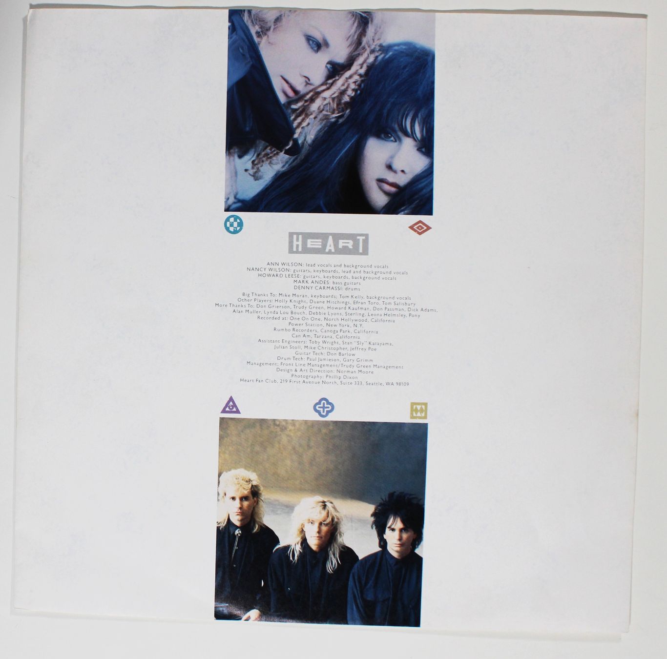 Dischi in vinile: LP HEART - BAD ANIMALS - 1st Press 1987 – Usato da Brüttisellen venduto da Collector-Corner 1