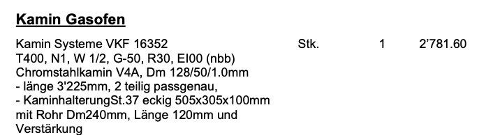Camini: Tinyhaus Chromstahl Kamin für Holzofen oder Gas – Nuovo (secondo la descrizione) da Wädenswil venduto da beanouk 7