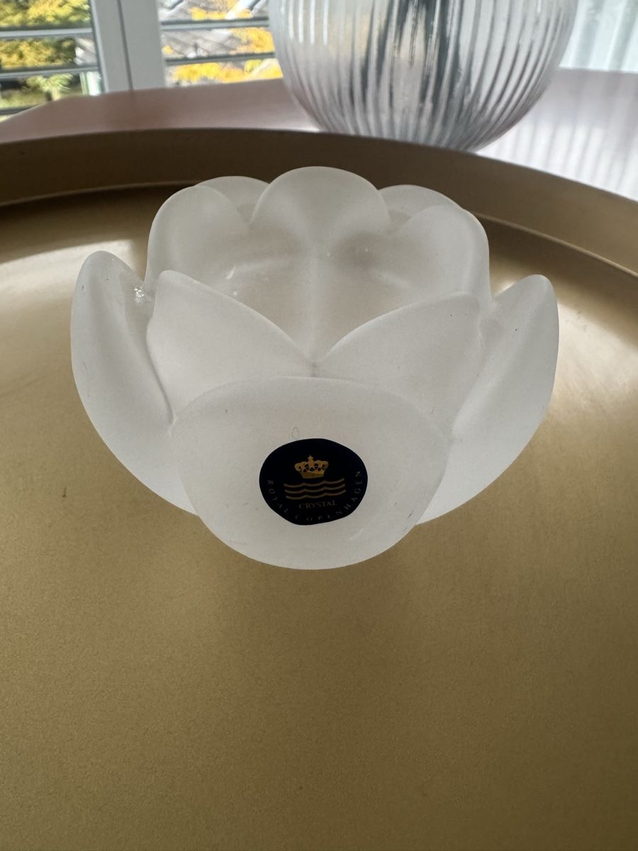 Royal Copenhagen Portacandele: Royal Copenhagen Kerzenhalter – Usato da Lachen SZ venduto da artbyblondangel 5