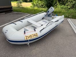 Mercury 290 Air Deck Schlauchboot + ePropulsion Spirit 1.0