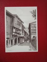 s/w Karte Stiftung Pro Werdenberg Gasse Hinterstädtli 1985