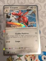 Carte Pokémon FR Cizayox holo Flammes Obsidiennes OBF