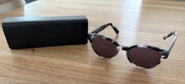 Sonnenbrille VIU grau gemustert mit Etui