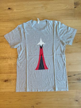 Spaceforce Tshirt L grau