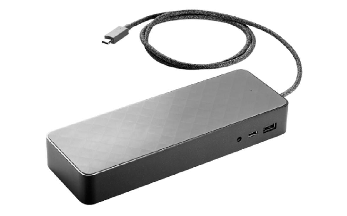 Dock universelle HP USB-C HSA-B005DS USB2.0 USB3.0 USB-C, DisplayPort, RJ-45
