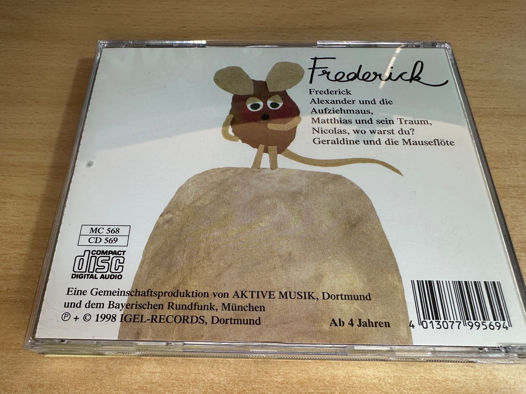 A4 Leo Lionni Musik Von Jörg Widmann – Frederick (Ein Musika (Gebraucht ...