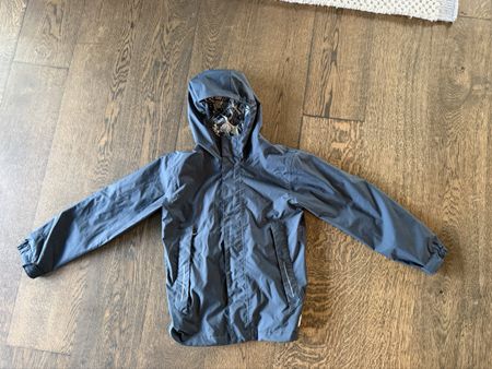Namuk Kinder Regenjacke dunkelblau Grösse 140/146 gebraucht