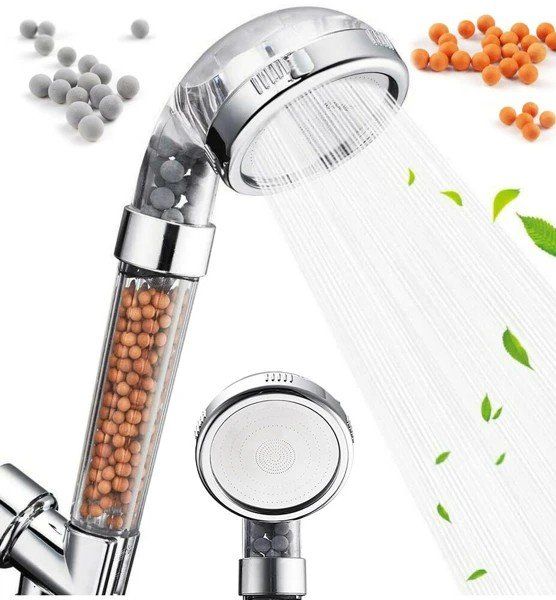 Soffioni doccia: Sparsamer Duschkopf mit Steinfilter- Ø20 mm – Nuovo e nell'imballaggio originale da St. Gallen venduto da schnaeppchen-preise 1