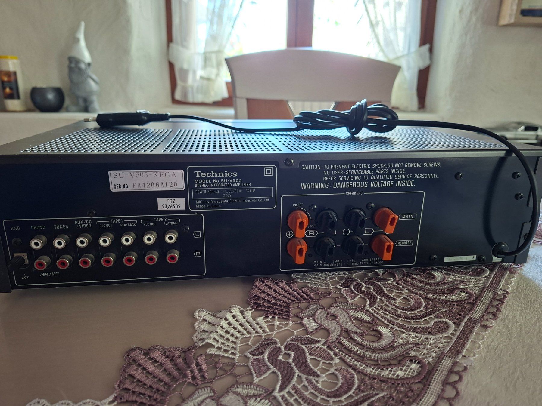 Technics Verstärker: Technics SU-V505 Stereo Vollverstärker – Gebraucht aus Hütten von routil 3