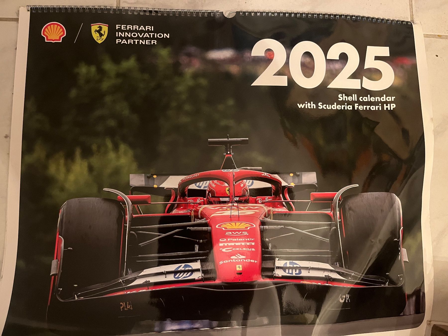 Ferrari Calendari: Formel 1 Ferrari Kalender – Usato da Dällikon venduto da CH-Schrauber